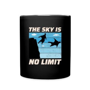 Wingsuit volant Base Jumping Parachutisme Wingsuit - Mug uni - noir - Devant