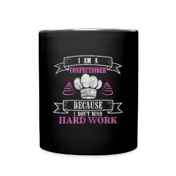 Pastry Chef Baker Muffin - Full Colour Mug - black - Front