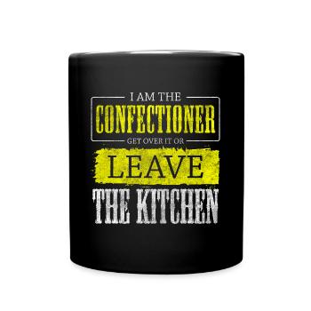 Pastry Cupcake Pastry Sweets - Full Colour Mug - black - Front