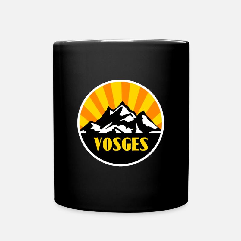 Vosges - Tasse einfarbig - Schwarz