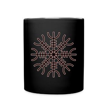 Helm of Awe - Full Colour Mug - black - Front
