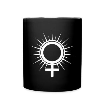 Femininity Symbol - Full Colour Mug - black - Front