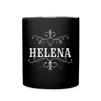 Helena Nom Prénom Personnalisé - Mug uni - noir - Devant