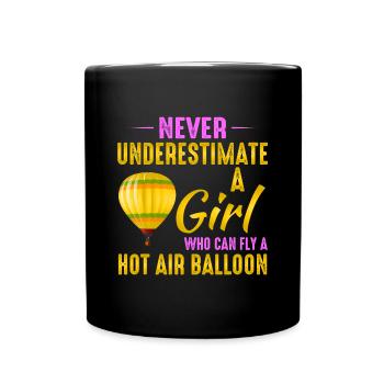 Montgolfière Montgolfière Montgolfière - Mug uni - noir - Devant