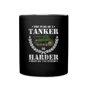 Véhicule de combat de guerre Panzerkampfwagen Bundeswehr - Mug uni - noir - Devant