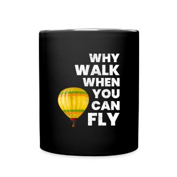 Montgolfière Montgolfière Montgolfière - Mug uni - noir - Devant