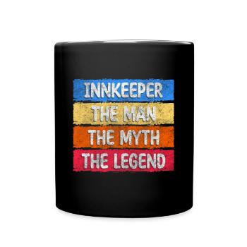 Wirt Bier Bar Tabak - Mug uni - noir - Devant