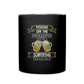 Restaurant Bière Fumer - Mug uni - noir - Devant
