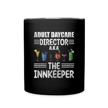Wirt Bier Shots Gemütlich - Mug uni - noir - Devant