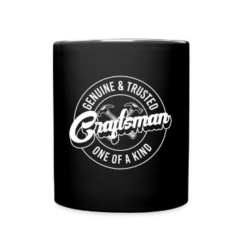 Artisan bricolage Charpentier Maître Bâtisseur - Mug uni - noir - Devant