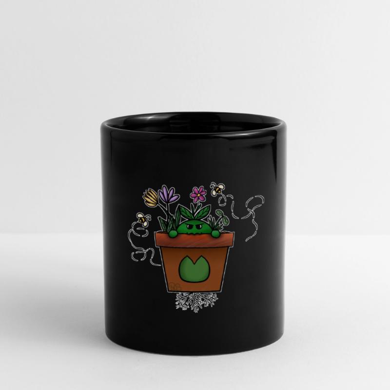Pot2Shoot! Von Pousse2Bamboo ! Tasse einfarbig