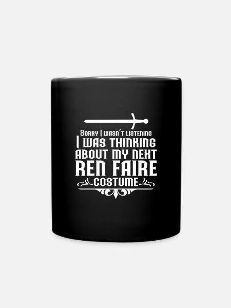 Marché médiéval - Mug uni - noir