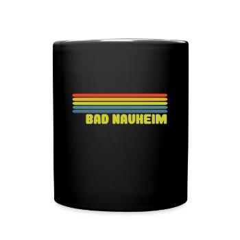 Bad Nauheim - Tasse einfarbig - Schwarz - Vorne