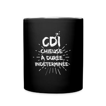 cdi - Mug uni - noir - Devant