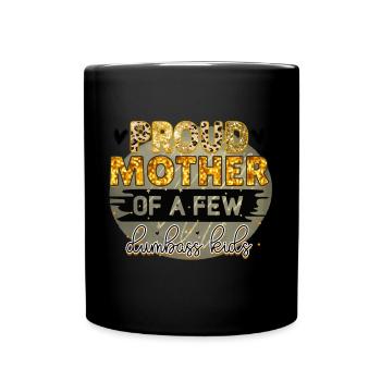 Mom Mum Mother's Day Best Mom in the World - Full Colour Mug - black - Front