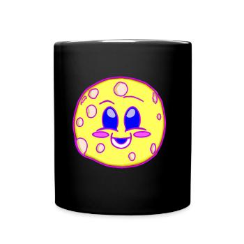 Ugly Mond Kawaii - Tasse einfarbig - Schwarz - Vorne