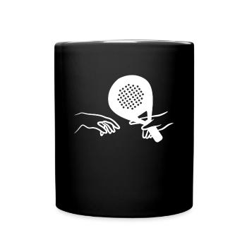 Raquettes Padel Padel Sport d’équipe Entraînement Tennis - Mug uni - noir - Devant