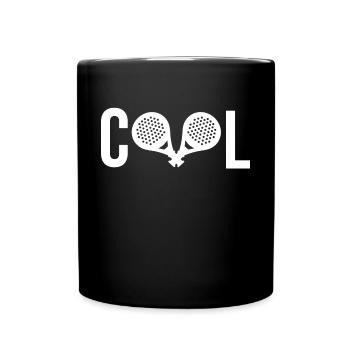 Padel Game Padel Racket Player Cool Saying - Full Colour Mug - black - Front