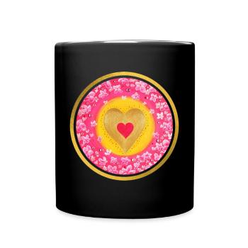SommerLiebe - Sonja Ariel von Staden - Tasse einfarbig - Schwarz - Vorne