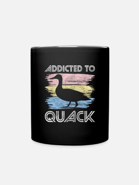 Canards, Canards en caoutchouc, Sauvagine - Mug uni - noir
