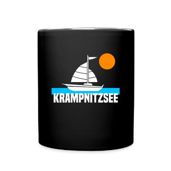 Krampnitzsee - Tasse einfarbig - Schwarz - Vorne