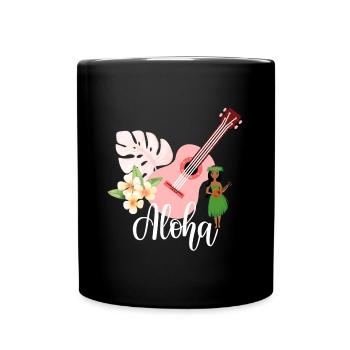 Aloha - Full Colour Mug - black - Front