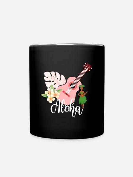Aloha - Full Colour Mug - black