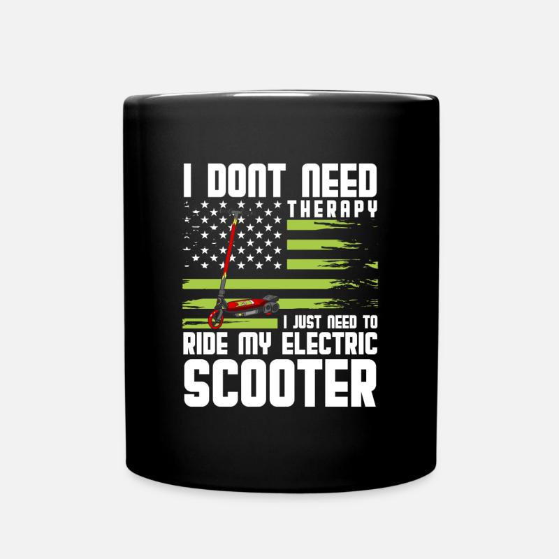 E-Scooter Batterie Ladestation - Tasse einfarbig - Schwarz