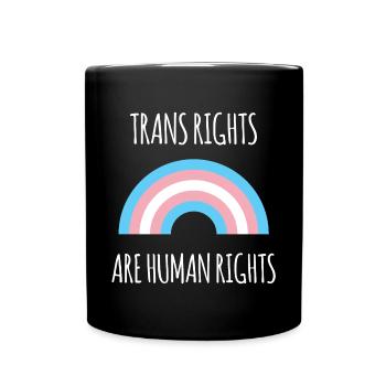 Mois de la fierté - Trans Rights Art Human Rights - Mug uni - noir - Devant