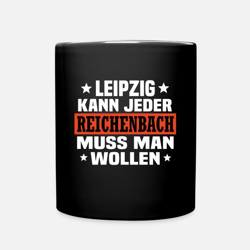 Reichenbach - Tasse einfarbig - Schwarz