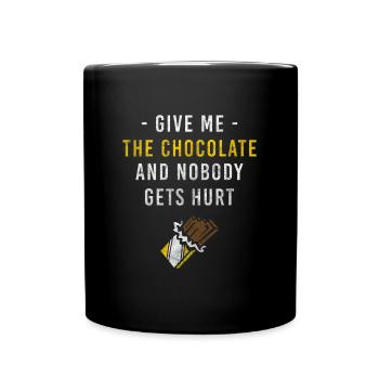 Bonbons Pâtisseries pour enfants - Mug uni - noir - Devant