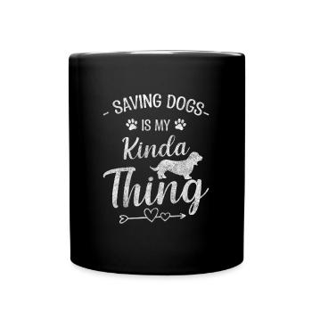 Animal Welfare Activist Vegan Environmental Protection - Full Colour Mug - black - Front