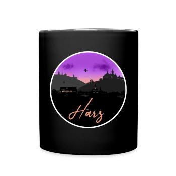 Harz Fine Skyline - Mug uni - noir - Devant