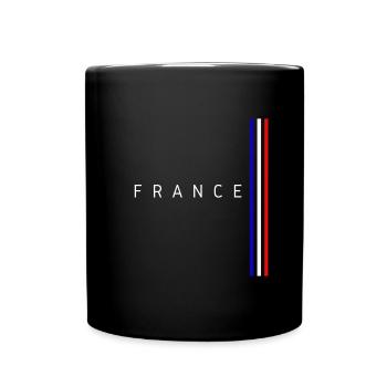Flag of France - Full Colour Mug - black - Front