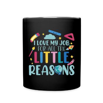Childcare Provider - Full Colour Mug - black - Front