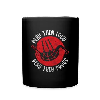 Association de musique folklorique - Mug uni - noir - Devant