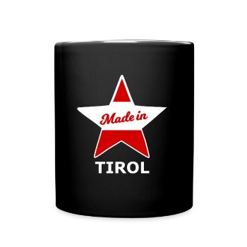 The Tyrolean homeland - Full Colour Mug - black - Front