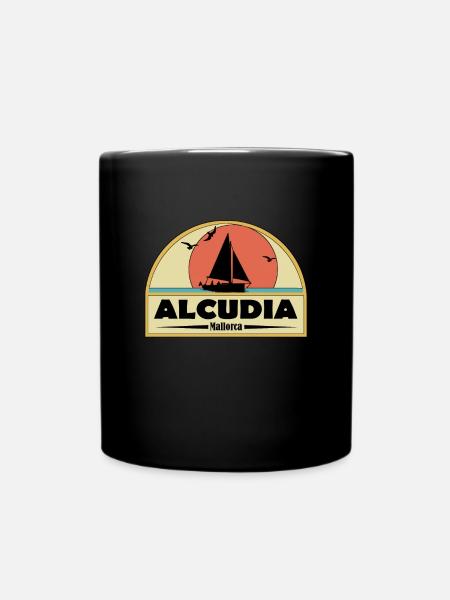 Alcudia - Tasse einfarbig - Schwarz