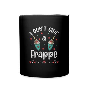 Kein Interesse Attitude Abneigung Leben - Tasse einfarbig - Schwarz - Vorne