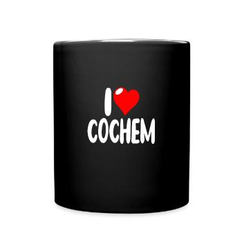 Cochem - Tasse einfarbig - Schwarz - Vorne
