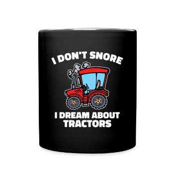 Déclaration du véhicule Biofarmer pour tracteur à moteur - Mug uni - noir - Devant