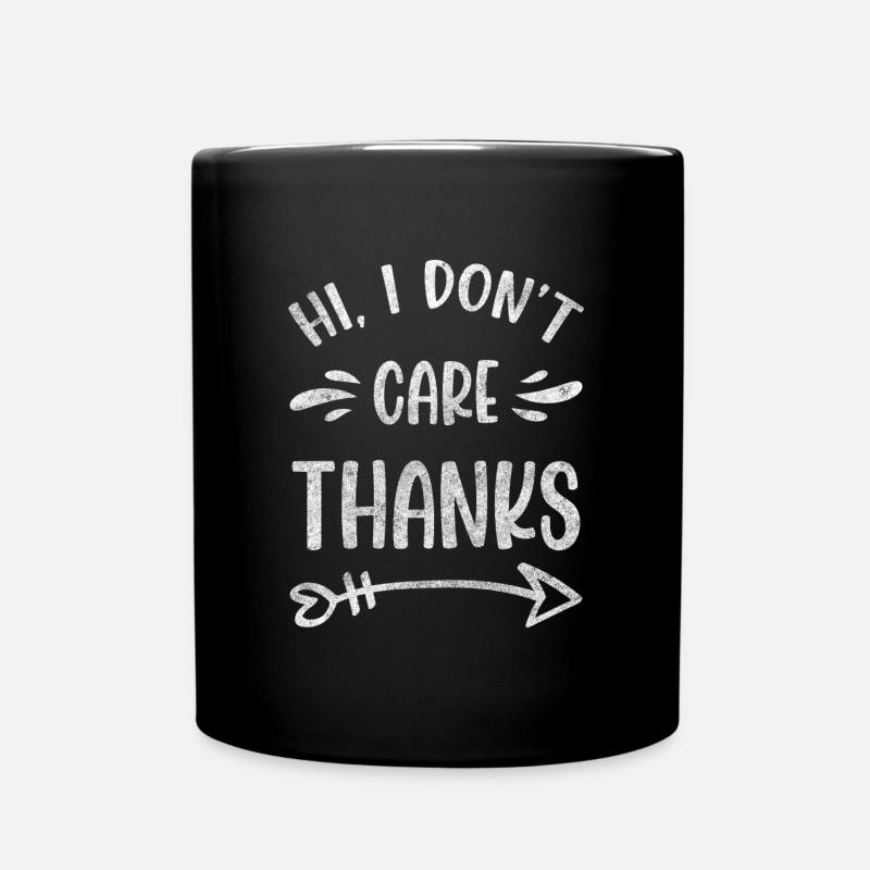 Pas drôle d’intérêt - Mug uni - noir