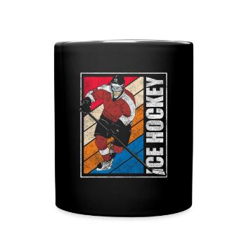 Sport Puck Team - Full Colour Mug - black - Front