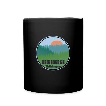 Reinsberge - Tasse einfarbig - Schwarz - Vorne