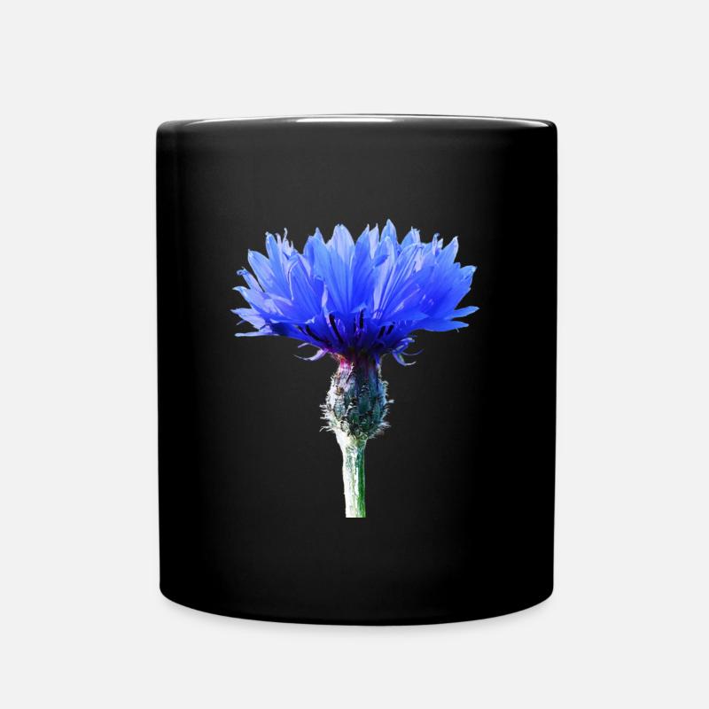 Cornflower - Full Colour Mug - black