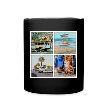 CAMPING - Mug uni - noir - Devant