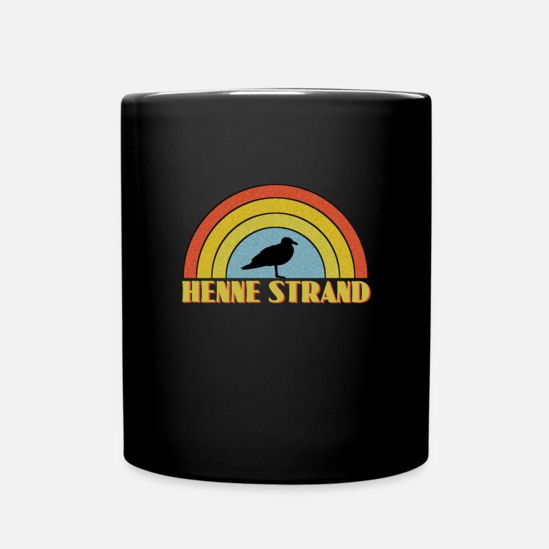Henne Strand - Tasse einfarbig - Schwarz