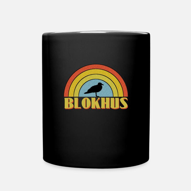 Blokhus Dänemark - Tasse einfarbig - Schwarz