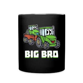 Tractor Farming Agricultural Machinery Tractor Statement - Full Colour Mug - black - Front