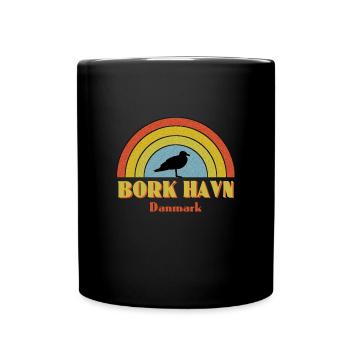 Bork Havn Dänemark - Tasse einfarbig - Schwarz - Vorne